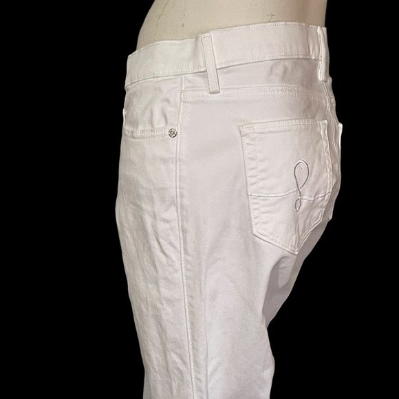 Lilly Pulitzer White Jeans Size 6 - Picture 6 of 16